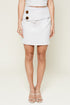 Mooncrest Wrap Mini Skirt